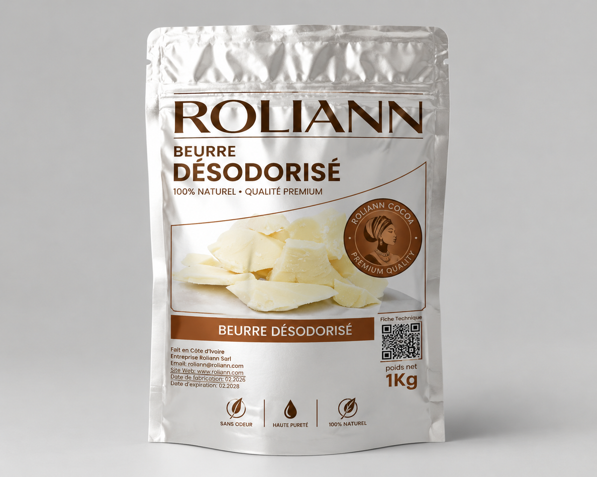 Beurre désodorisé